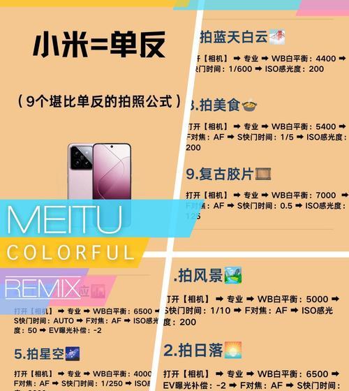 如何调整相机参数拍出好看的照片？13个步骤详细解析