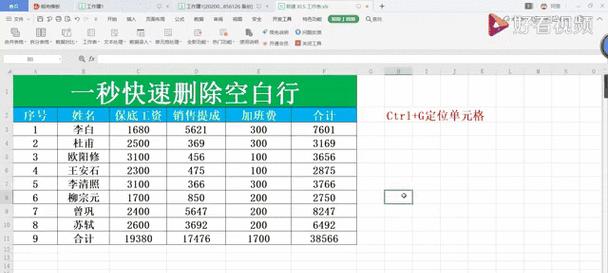 批量删除空白行的方法是什么？如何快速清理文档中的多余空行？