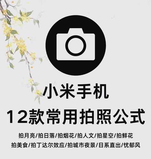 小米手机拍照功能如何达到最佳效果？